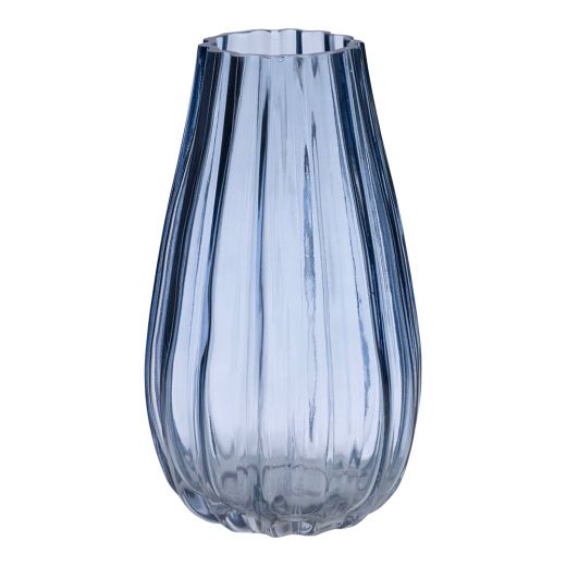 Silvio Vase blue h25 d14,5 