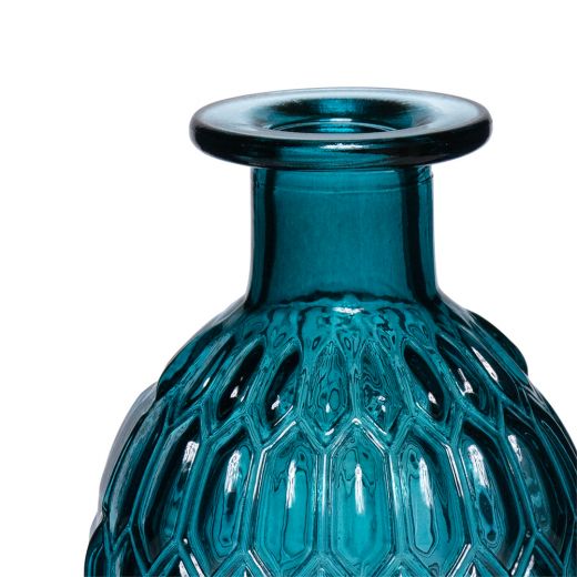 Elliana Bottle Vase dark blue h26 d9 