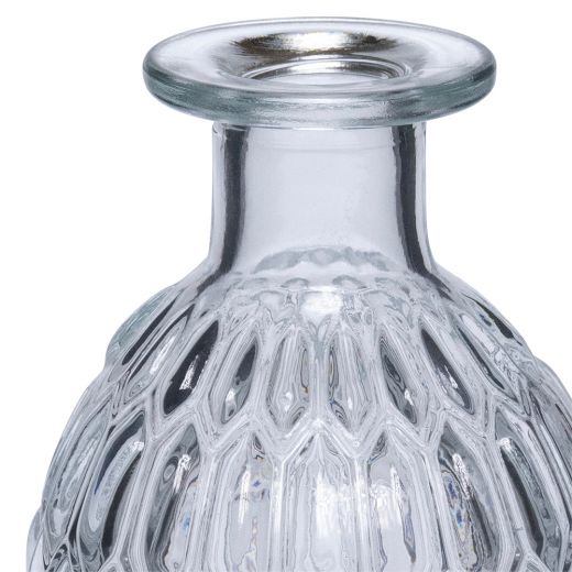 Elliana Bottle Vase clear h26 d9 