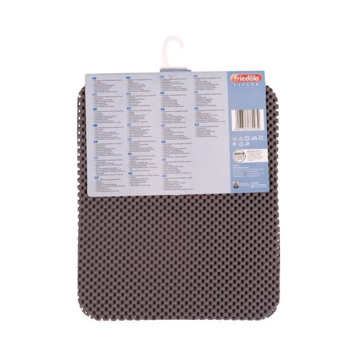 Drain Mat Afdruipmat transparant 26x31cm (set of 12) 