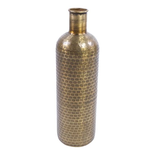 Metal Bottle Vase Lola Brass H53 D14,5