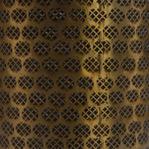 Metal Bottle Vase Lola Brass H53 D14,5