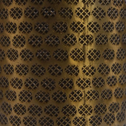 Metal Bottle Vase Lola Brass H53 D14,5