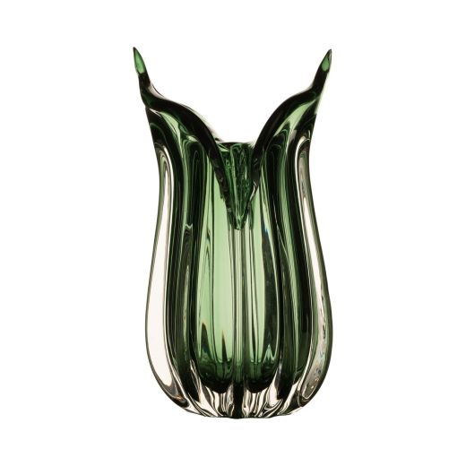 Vaas Nobile mondgeblazen groen h33 d21,5cm