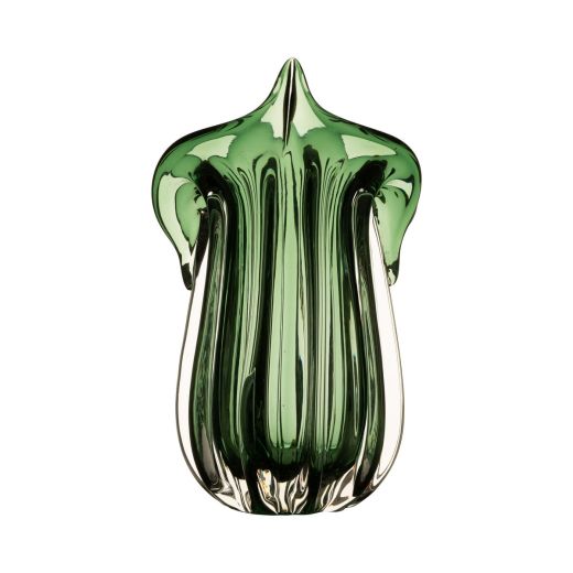 Vaas Nobile mondgeblazen groen h33 d21,5cm