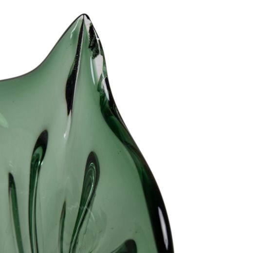 Vaas Nobile mondgeblazen groen h33 d21,5cm