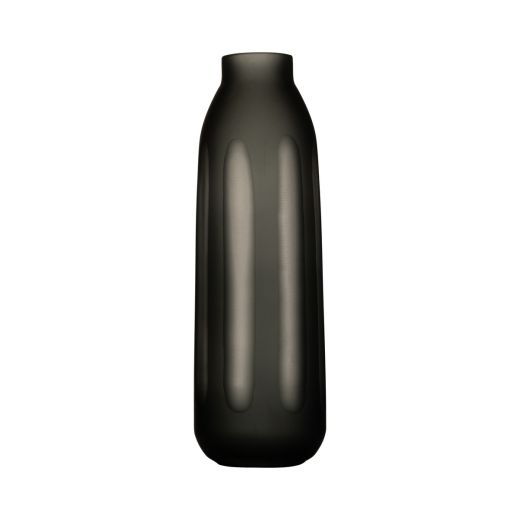 Vaas Nerida uitgesneden grijs h43,5 d14cm