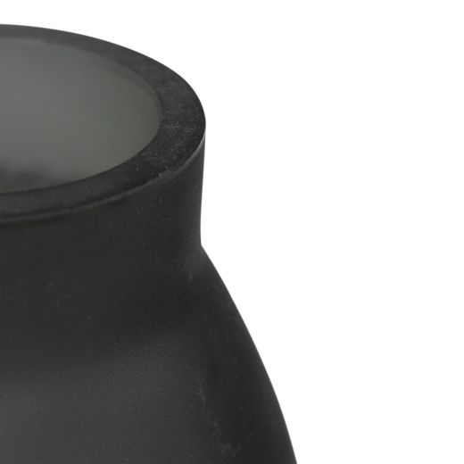 Vaas Nerida uitgesneden grijs h43,5 d14cm