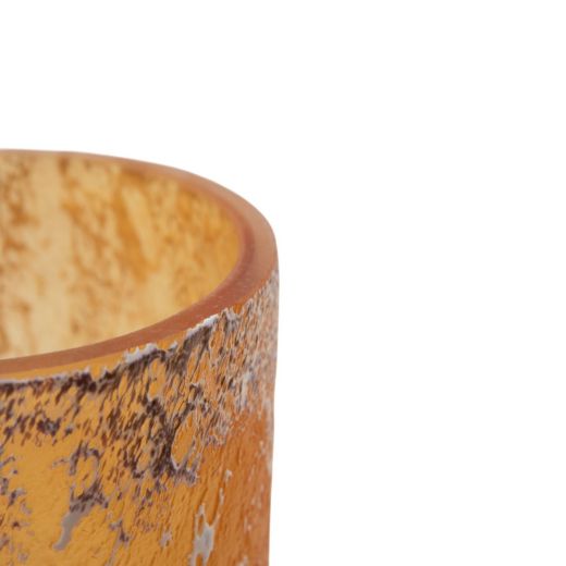 Vaas Levante mondgeblazen geel h40 d20,5cm