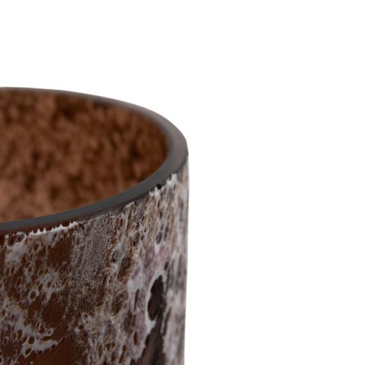 Vaas Levante mondgeblazen oranje h40 d20,5cm