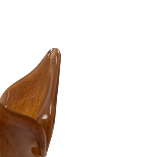 Vaas Delorea mondgeblazen geel h28 d14cm