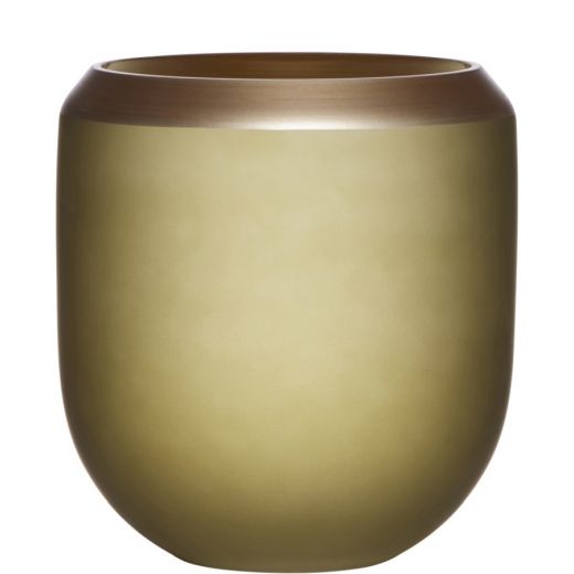Hurghada Vase green h18 d16,5 