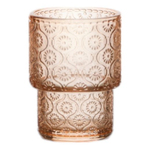 Forest Tealight display 4 assorti h9 d6,5 cm (16pcs)