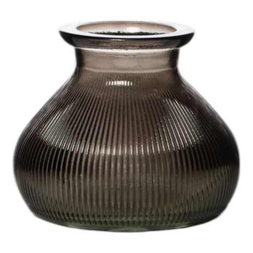 Daze Vase brown h12 d14cm