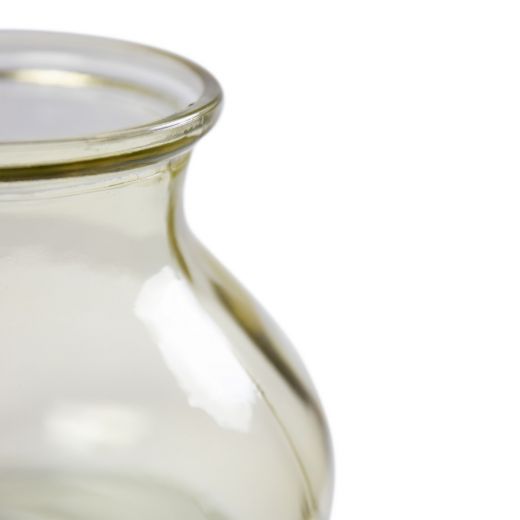 Raia Vase clair jaune h12 d14,5cm