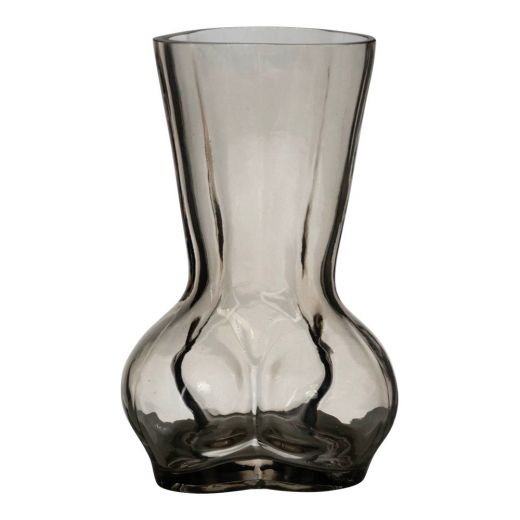 Daphne Vase beige h18 11x11 