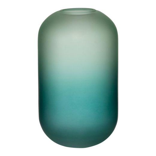 Gigi Vase ombre green/blue h21,4 d12,6 (cc)