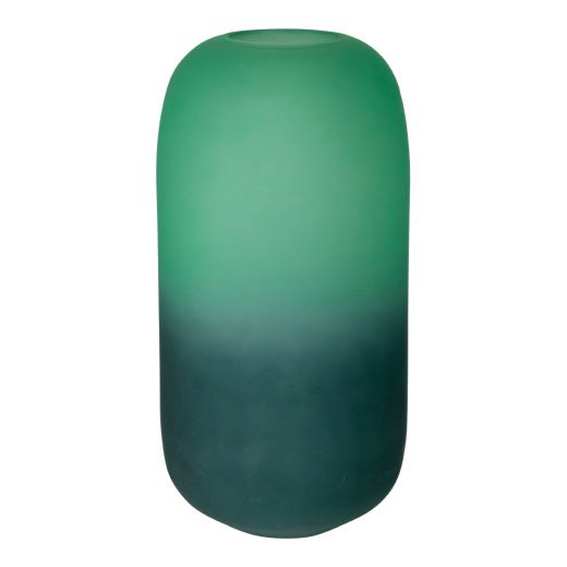 Gigi Vase ombre green/blue h34 d17,7 (cc)