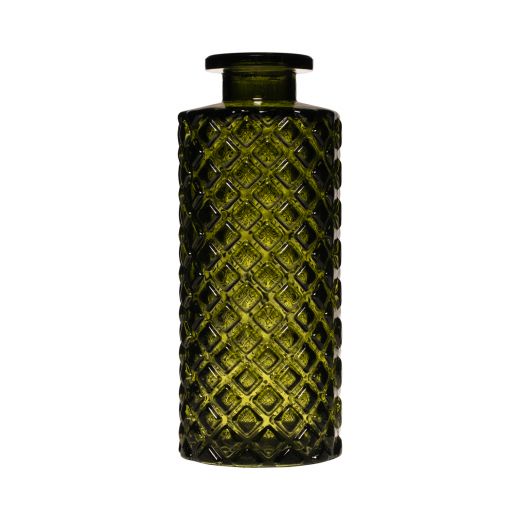 Tobi Oval Bottle Vase green h13 d5,4 