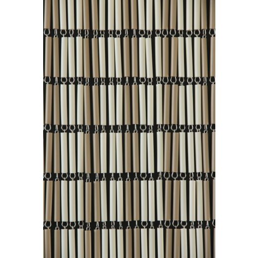 Lines Mosquito Curtain Creme - taupe 100x232cm 