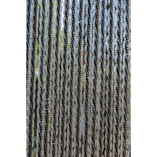 Vliegengordijn Bari zwart 90x210 cm