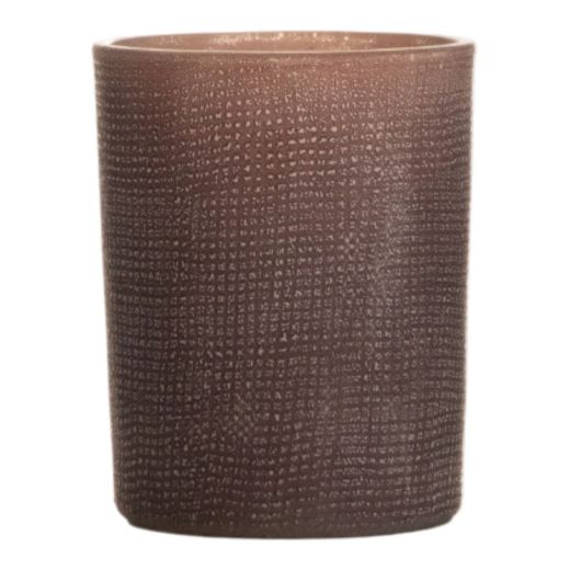 Tealightholder Maysa purple h12,5 d10