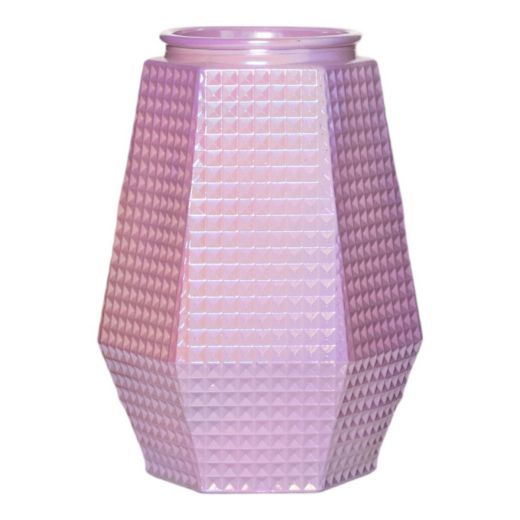 Vase Hexa soft pink H23 D14,5