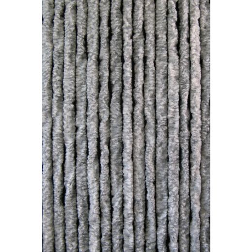 Vliegengordijn Kattenstaart Wit - grijs gemêleerd 100x230 cm