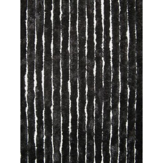 Vliegengordijn Kattenstaart Zwart 100x230 cm