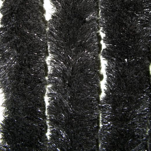 Vliegengordijn Kattenstaart Zwart 100x230 cm
