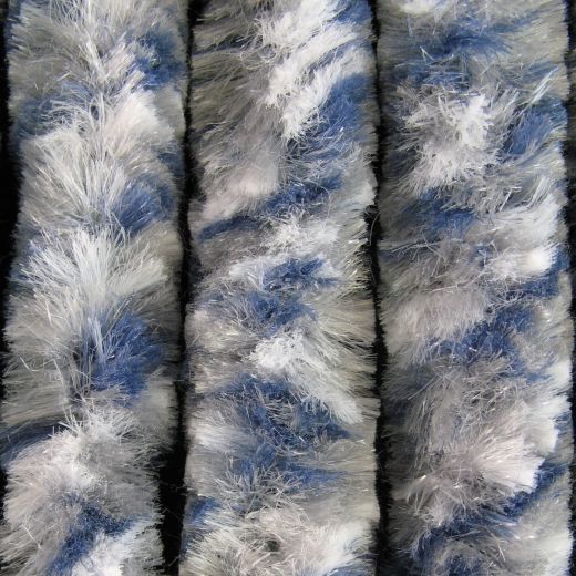 Martin Mosquito Curtain White-Grey-Blue 100x230cm