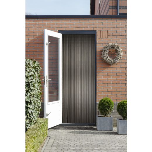 Saba Rideau anti-mouches gris 90x220cm 