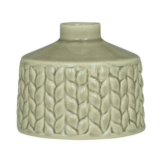 Sven Bottle Ceramic cement grey h8,5 d10,5 