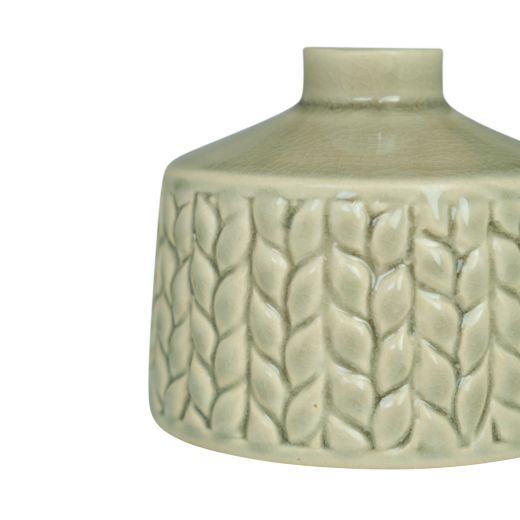 Sven Bottle Ceramic cement grey h8,5 d10,5 