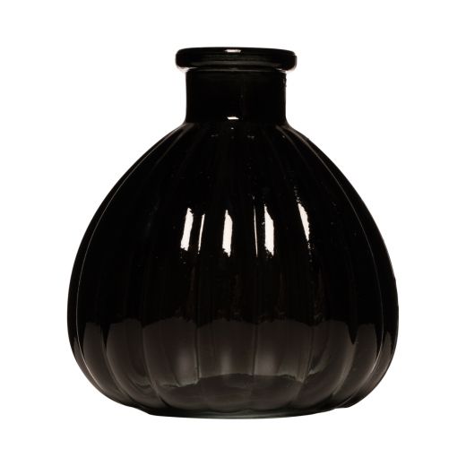 Umea Bottle Vase grey h9,5 d8,5 