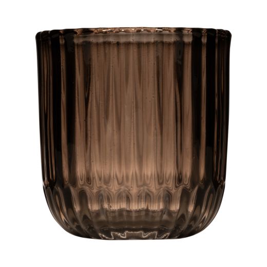 Osby Tealightholder beige h8 d7,5 