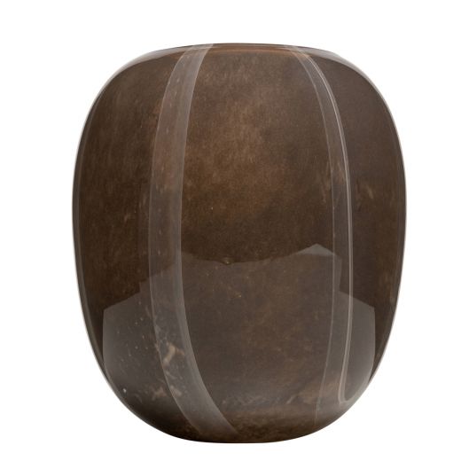 Isolde Vase brown gold h26 d22 