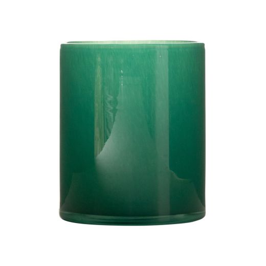 Cylindre Fjord solid vert h14,5 d12cm