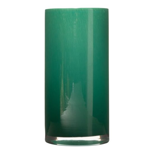 Cylindre Fjord solid vert h25 d12cm