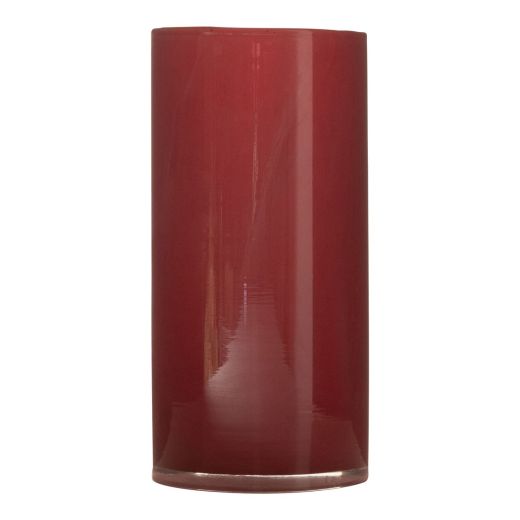 Cylindre Fjord solid rose h25 d12cm