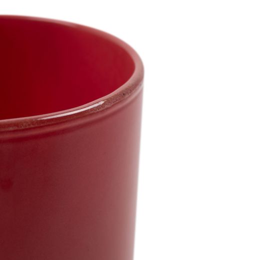 Cylindre Fjord solid rose h25 d12cm