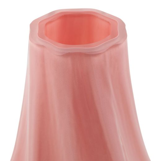 Vase Lumen solid rose h35 d17cm