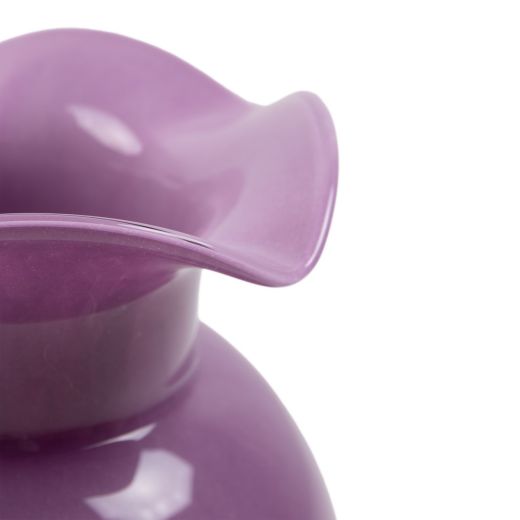 Vase Prism solid violet h17 d32,5cm