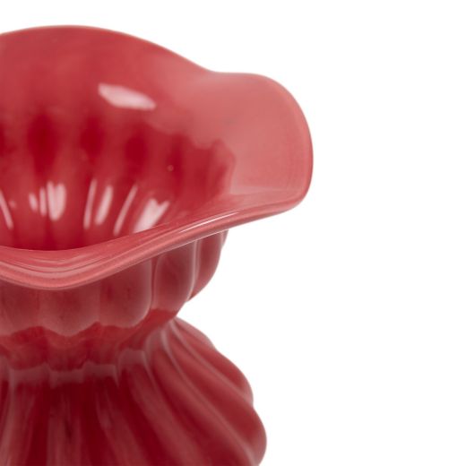 Vase Arteo solid rose h23 d15cm