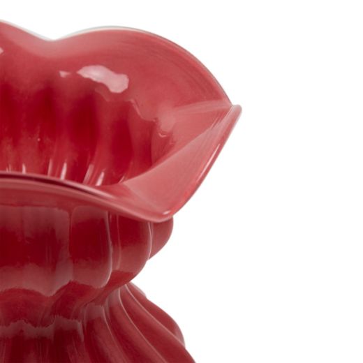 Vase Arteo solid rose h28 d18cm