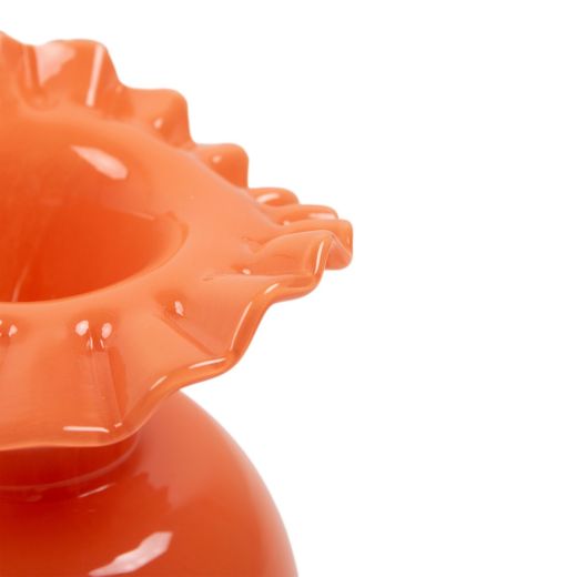 Vaas Medona solid oranje h23,5 15,5cm