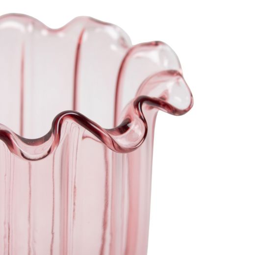 Vaas Lotus roze h20 d19cm