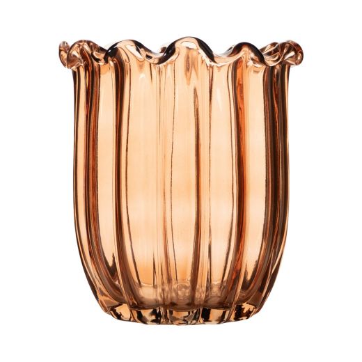 Vaas Lotus oranje h20 d19cm