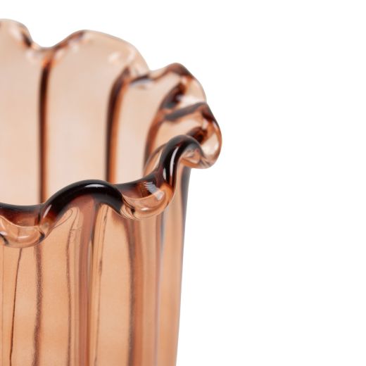 Vaas Lotus oranje h20 d19cm