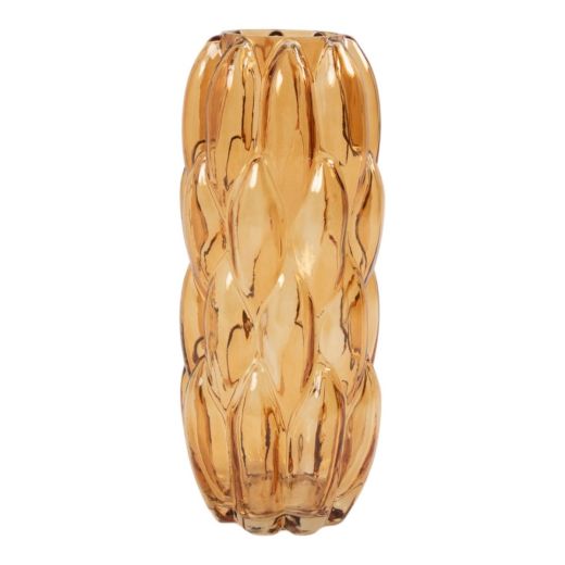 Vase Nomi bernsteinfarben h33 d15 cm (cc)